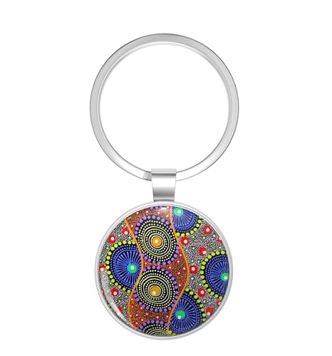 Glover Trading Authentic Australian aboriginal indigeneous art Metal Double Sided