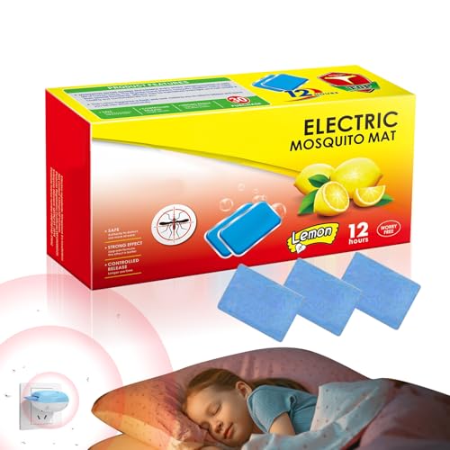 ハエ駆除パッド - 長持ちするハエ駆除タブレット - プラグイン補充用30個アロマディフューザー 庭用 寝室用 屋外用 裏庭用 キッチン用 室内用