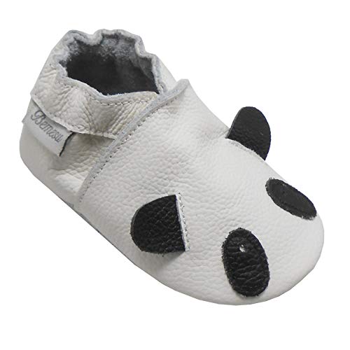 Couleur vache bleu clair taille 6-12 mois Chaussures en cuir souple pour bébés garçons filles