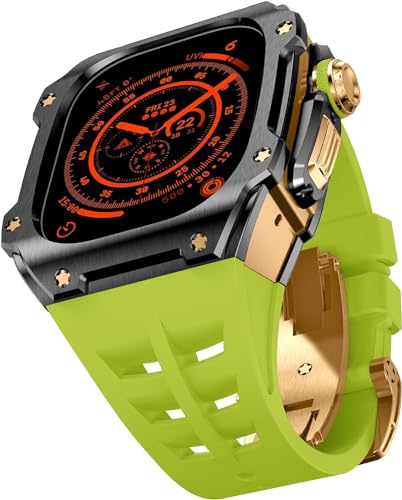 Bracelet montre caoutchouc 49 mm sport pour Apple Watch Ultra au quotidien