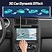 [8 Core 4+64G] Upgrade Android Radio for Dodge Charger/Magnum 2005-2007: 9 inch IPS Touchscreen Carplay Stereo - 3D Car Model, Cooling Fan, 5G/WiFi, DSP Hi-Res, Custom UI Design + AHD Backup Camera