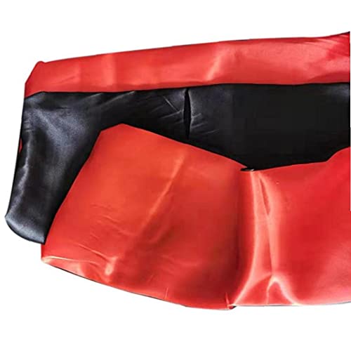 Cape Halloween et Noël réversible rouge costume masquerade 177cm