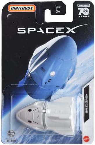 Matchbox Spacex Dragon, White