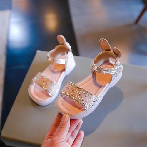 Baby Walking Shoes Brick Ears Open Toe Soft Bottom Sandals Little Child Big Kids Beach Shoes Baby Slippers 12to18 Months4