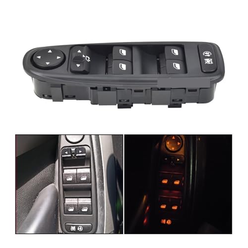 Bouton lève vitre électrique Citroën C4 Picasso commande 6554YH rabattable - 2
