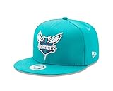 NBA Charlotte Hornets Women's Team Glisten Snap 9FIFTY Cap, One Size, Teal