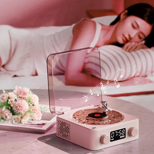 Lecteur vinyle 4 modes de lecture avec contrôle intelligent et LED