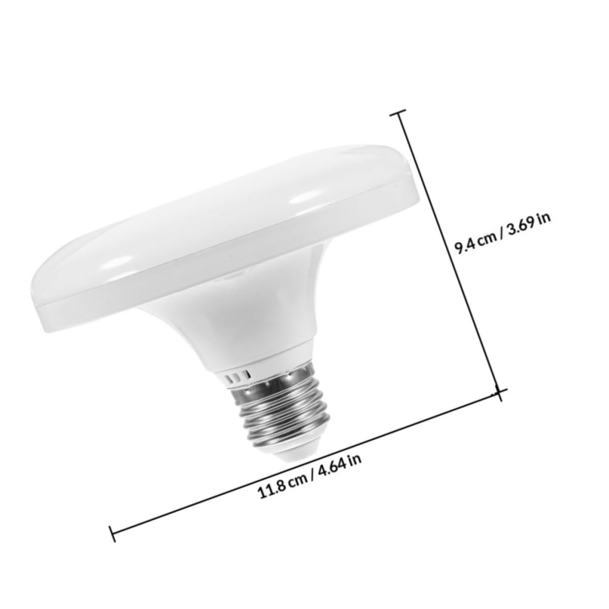 Bombilla LED Plana E27 220v 3 Piezas Blanco para Techo