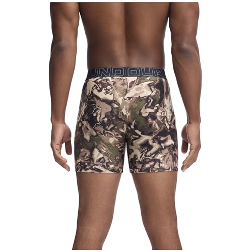 Under Armour Men's Ua Performance Tech-Print 6 Inch,Desert Sand3