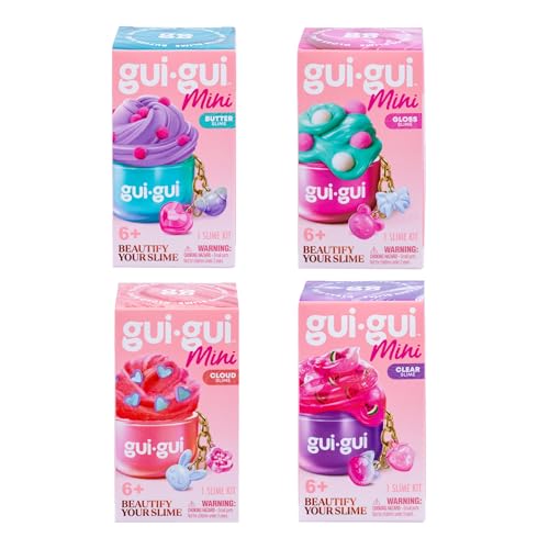 GUI GUI Mini 4-Pack Bundle Slime Kit...