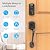 SMONET Smart Lock for Front Door, Keyless Entry Door Lock with Handle Set, Fingerprint Digital Keypad Deadbolt with App Control, Bluetooth Smart Lock, Auto Lock, Alexa Compatible, Black