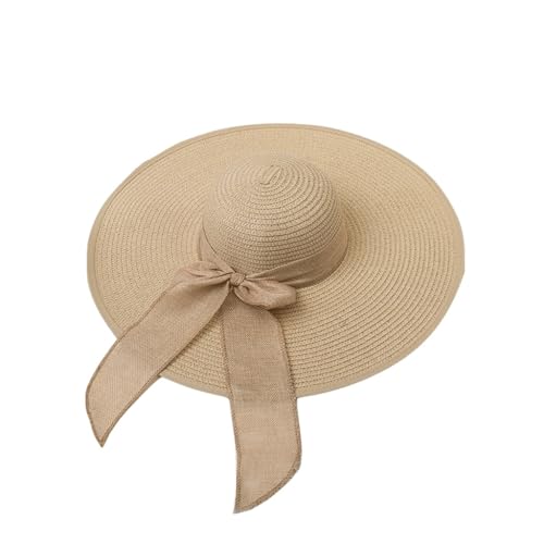 Chapeau de pêcheur tissé haut de gamme à grands avant-toits pour femmes