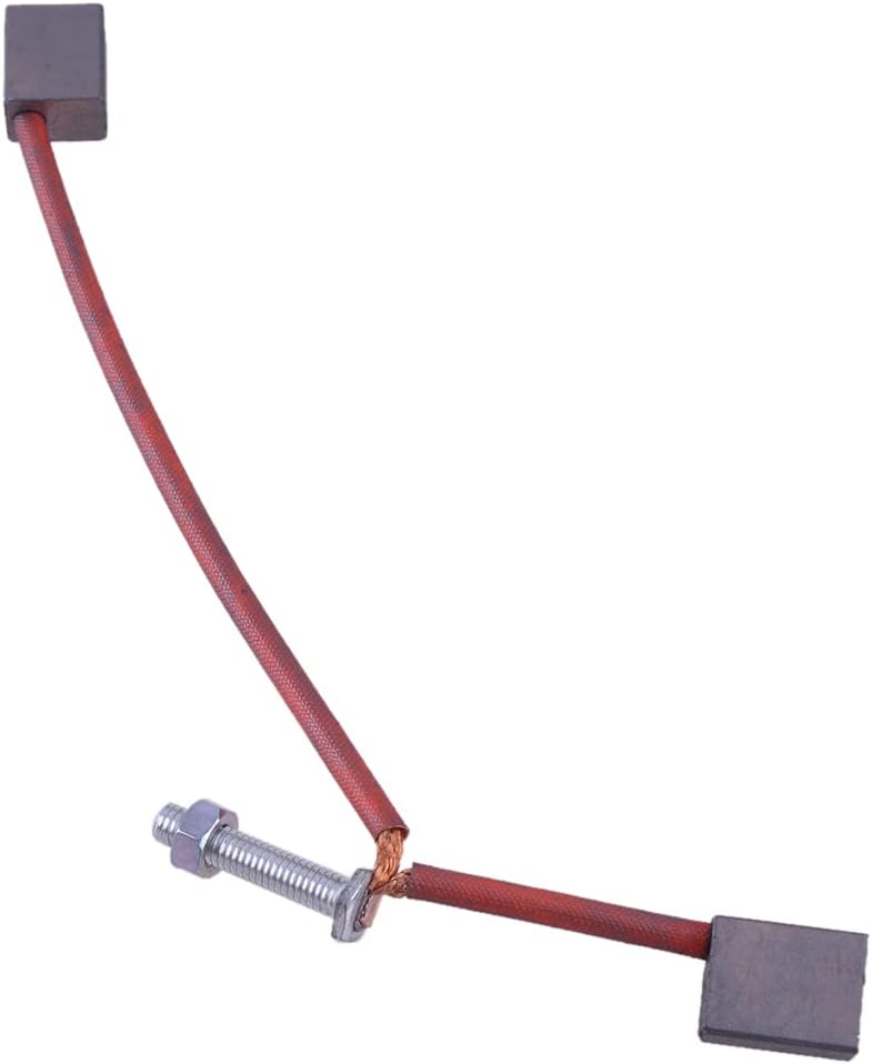 1 Pair Starter Generator Motor Brush Compatible for Club Car Precedent Gasoline EZGO Golf Cart