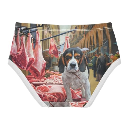 Pattern Toddler Underwear Floral 2t Cotton Panties for Girl Funny Dog Undies Kids Briefs2