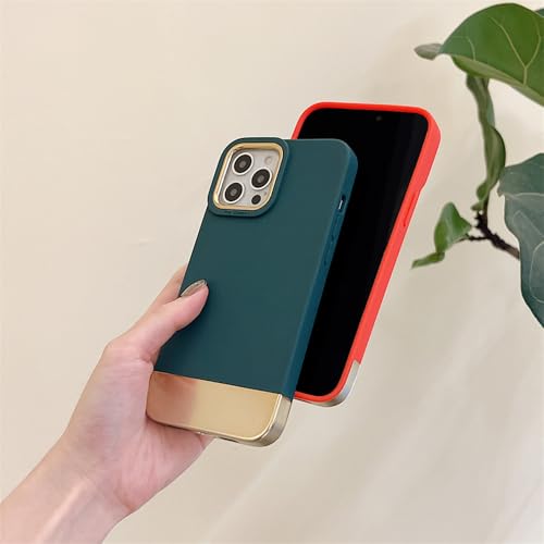 Coque silicone liquide pour iPhone 12 protectrice souple bleu foncé - 2