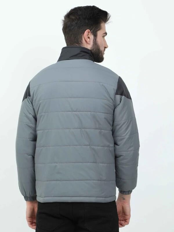 Image of Ryker Regular Fit Polyester Men's Jacket Full Sleeve Zipper Jacket for Men's