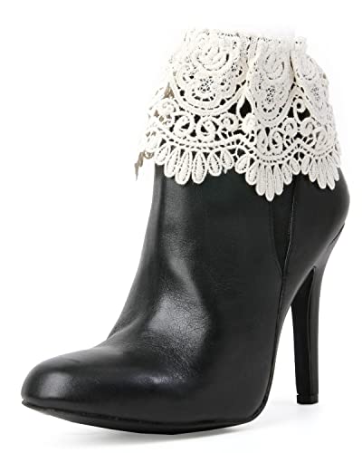Image of MeMoi Mavia Lace Crochet Boot Toppers