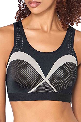 Women's Polyamide Wire Free Modern Sports Bra-image-8
