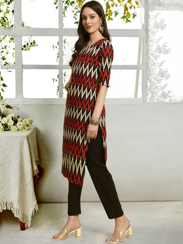 Image of Tee Projekt Straight Kurta & Pant for Women Ethnic Kurta Set for Women (Pack of 2)