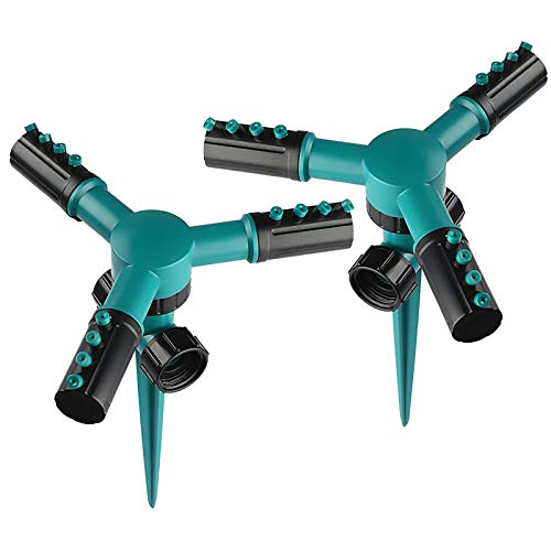 Focuses Sprinkler Heads 360°Rotating Garden Sprinkler .Easy Hose Connection .Can be Used in Gardens, Yard, Lawn Irrigation Sprinkler Heads