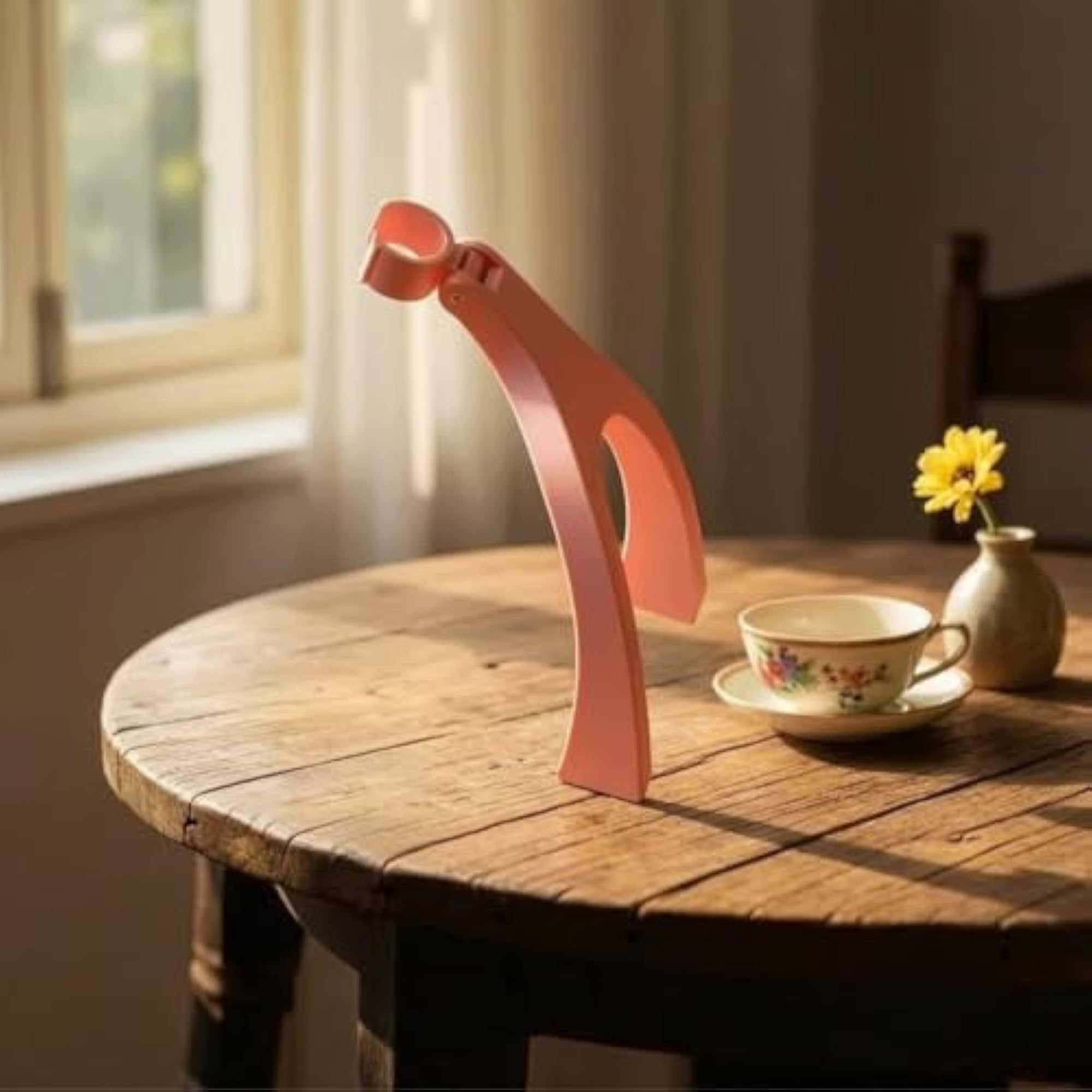 Foldable Golf Club Holder with Clip, Lightweight Carry Stand