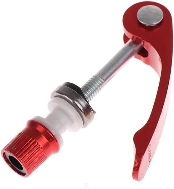 Bicycle Seat Clamp，Seatpost Clamp，1pcs Quick Release Bike Seat Post Clamp Seatpost Skewer Bolt Bike Seat Repair Tools(Yellow)