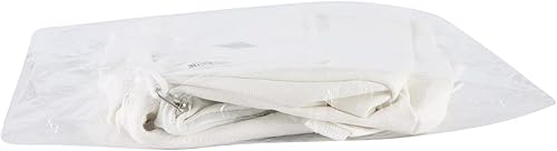 Miniatura 12 de Zicac Mochila de lona unisex DIY Mochila de mochila (gris, con bolsillo lateral), Blanco, Mochilas Daypack