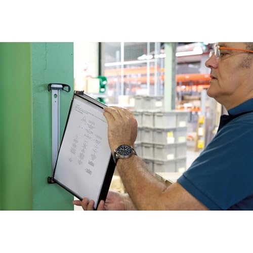 Djois Made By Tarifold - Supporto A Parete Tarifold Con 5 Cartelline A4 Magnetiche - 3