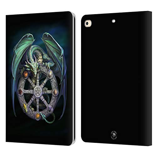 Housse iPad 9.7 2018 Anne Stokes étui portefeuille cuir