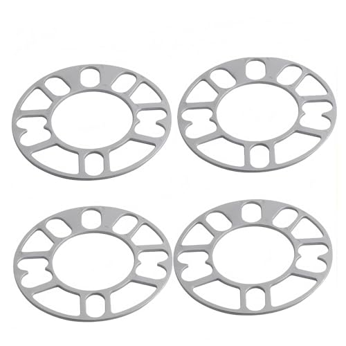 �z�C�[���n�u�X�y�[�T�[ ���j�o�[�T�� 4x100 4x114.3 5x100 5x108 5x114.3 5x120 4 �Ԃ̃z�C�[���X�y�[�T�[�V���v���[�g(4pcs 3mm)