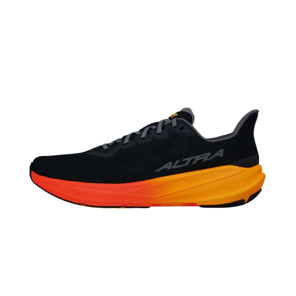 ALTRA Men's AL0A85RE Experience Flow 2 Road Running Shoe, Black/Orange