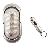 Living Bright 14W-1203 Indoor/Outdoor Wall Lamp with Remote