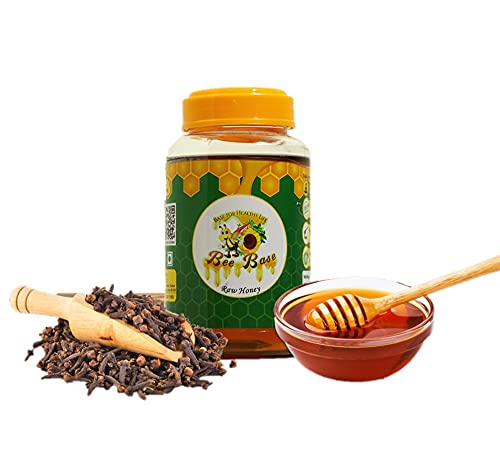 Bee Base Natural Real Clove Infused Natural Honey – 500g (Pack Of 1) / Madh, Sahad/Take Care of Sore Throat, Cough and Cold/Helps Boost Immunity & Supports Digestive Health (B09DSX81QM) Amazon Price History, Amazon Price Tracker