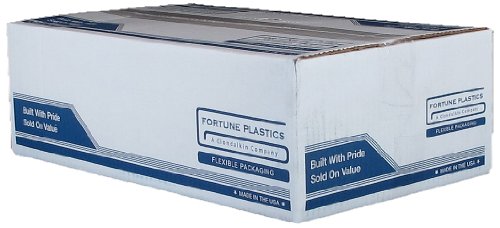 Image of DuraCycle LDPE Biodegradable 45 Gallon Waste Can Liner, Star Seal, Black, 1.5 Mil, 46 inch x 40 inch (Case of 100)