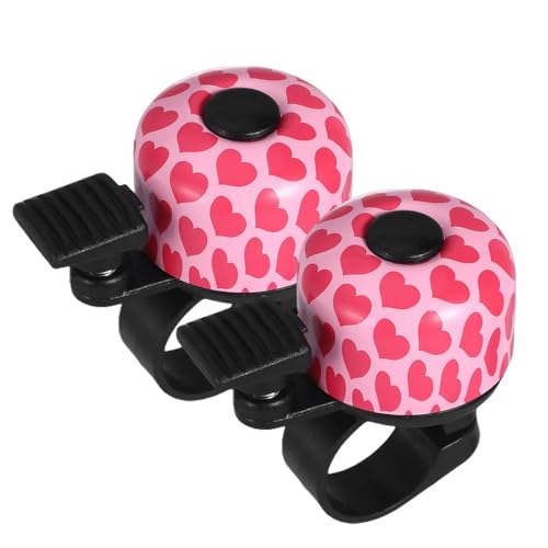 2 Stück Fahrradklingel Kinder,Klingel Fahrrad Kinder,Fahrradklingel Mädchen,Durchmesser 3.5 cm,Korrosionsbeständig,Rostfrei,22mm Lenker,Einfache Installation,Zubehör für Kinderfahrräder (Herzmuster) 2 Stück Fahrradklingel Kinder,Klingel Fahrrad Kinder,Fahrradklingel Mädchen,Durchmesser 3.5 cm,Korrosionsbeständig,Rostfrei,22mm Lenker,Einfache Installation,Zubehör für Kinderfahrräder (Herzmuster)