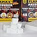 FLAMAX 576x / 1152x Anzündwürfel Kaminanzünder Kohleanzünder Anzünder Würfel Grillanzünder Ofenanzünder für Kamin, Ofen Kohlenanzünder Anzündwolle Anmachwürfel, Anzahl :12 Pakete = 576 Würfel