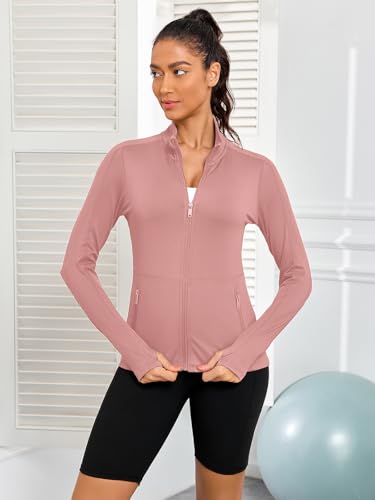 Image of VUTRU Women's Workout Yoga Jacket Full Zip Running Track Jacket