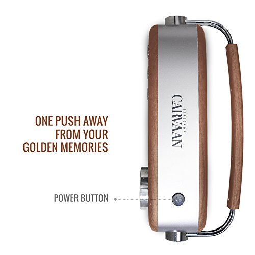 Image of Saregama Carvaan Hindi - Portable Music Player with 5000 Preloaded Songs, FM /BT /AUX (Oak Wood Brown)