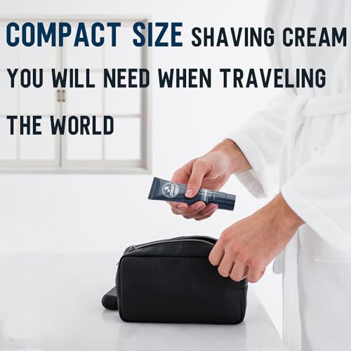 Shaving Cream Mens,8 PCS Travel Shave Cream Gift Set Close Shave Luxury Mens Shaving Cream Kit Unique Gift for Christmas Stocking Stuffers Birthday Gifts for Men Him Dad Adult Husband Boyfriend - Image 3