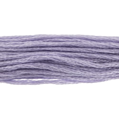 Image of Hobby Lobby DMC Cotton Embroidery Floss - 26 Pale Lavender, Set of 12