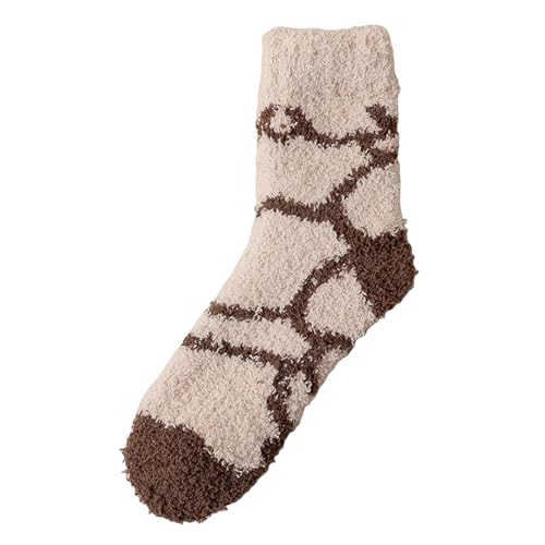 Chaussettes moelleuses d'hiver en velours pour vos moments de détente à la maison