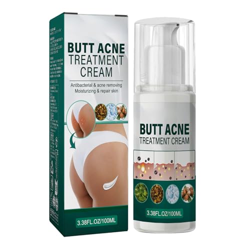 Crema para el Acné y Tratamiento Hidratante de Gluteos,Limpieza de Piel en Cadera,Tratamiento de Limpieza de Gluteos