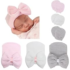 3 Pack Aa: Pink Set Hats and Mittens