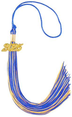 Image of 2025 Tassel Graduation, Blue and Gold Tassel 2025