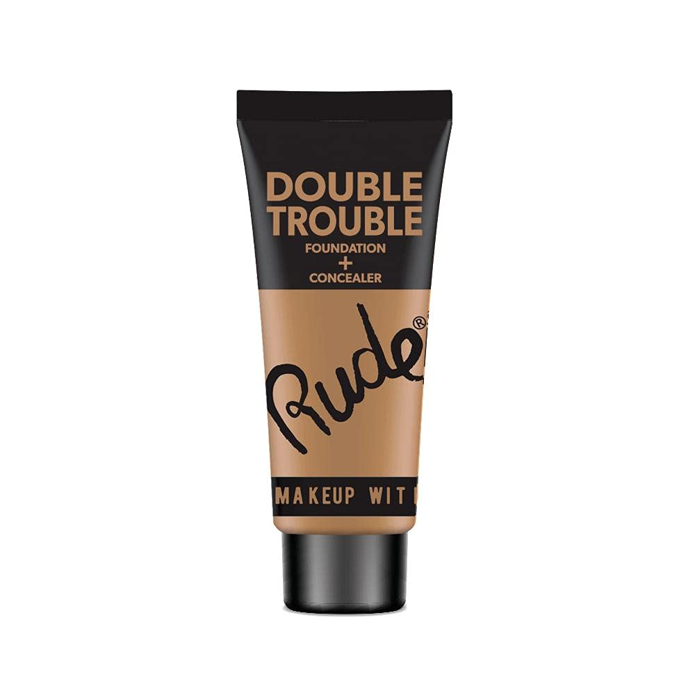 RUDE DOUBLE TROUBLE Foundation + Concealer (Fair)
