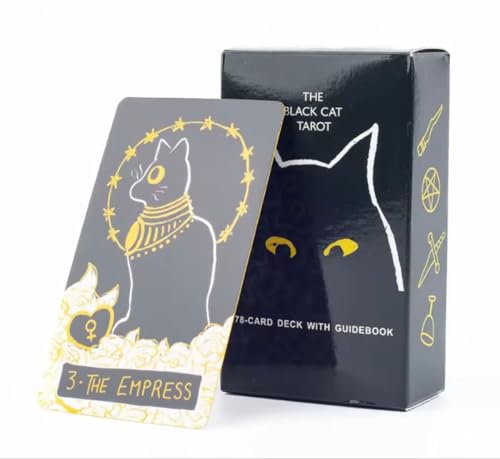 黒猫タロット THE BLACK CAT TAROT 猫 タロットカード 占い