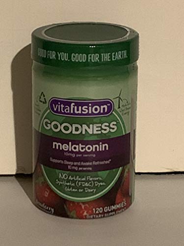 VITAFUSION GOODNESS VITAMIN MELATONIN, 120 Ounce