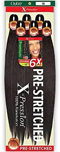 Outre X-Pression Pre-Stretched 6X ULTRA BRAID 52 (2T1B/27)