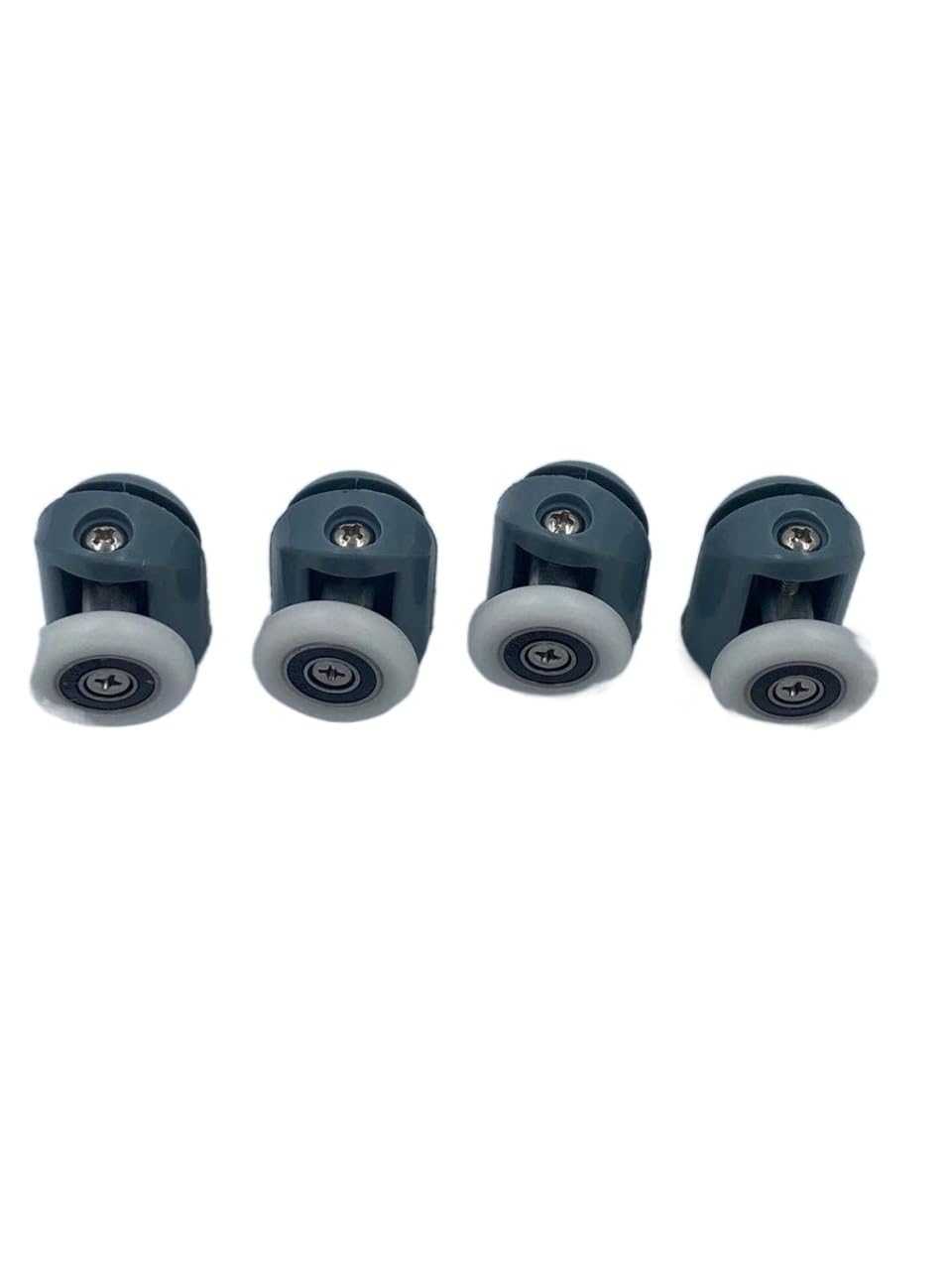 Lkfjnhepf 4Pcs Upper Shower Door Rollers 4Pcs-8Pcs/Set Shower Rooms Cabins Pulley/Room Roller/Runners/Wheels/Pulleys Diameter 20Mm/22Mm/23Mm/25Mm/27Mm(,23Mm_6mm)