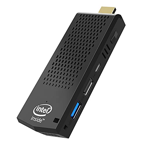 Mini PC Stick with Intel Atom x5-Z8350 Windows 10 Pro PC Stick 8G RAM 128G ROM Fanless Mini Computer Stick, 4K HD, Dual Band WiFi 2.4G/5.0G, Bluetooth 4.2